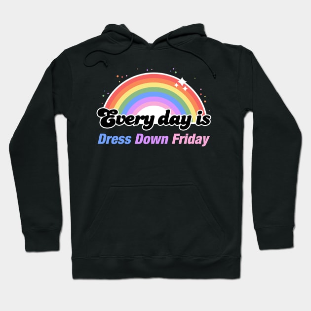 Dress Down Friday Hoodie by fishbiscuit